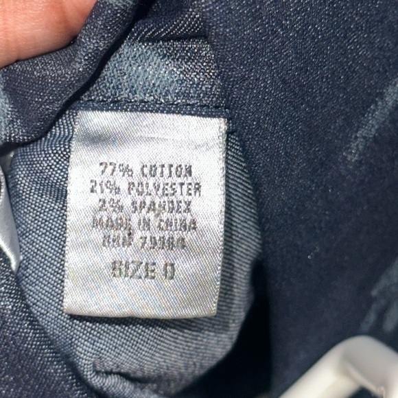 CHICO’S Light Floral Print Denim Jacket Size 0 - Picture 4 of 7